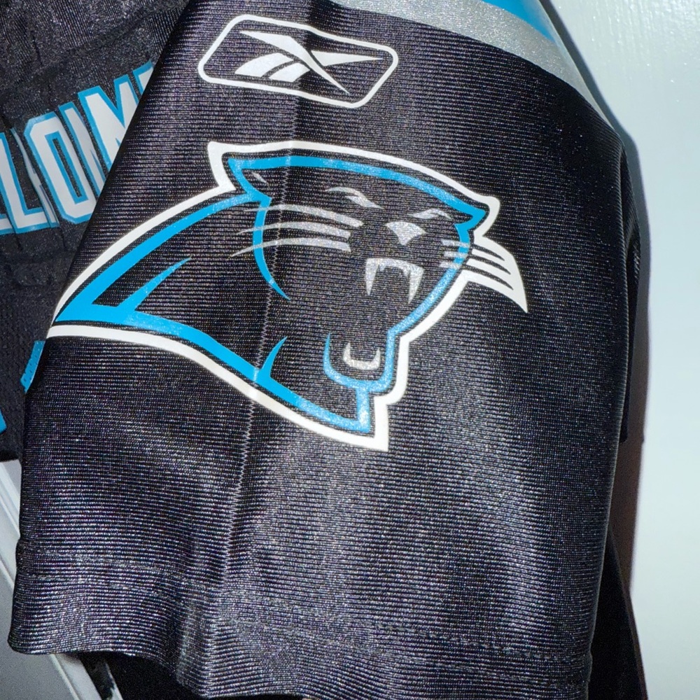 Reebok Blue and Black NFL Jersey - Picture 3 of 10